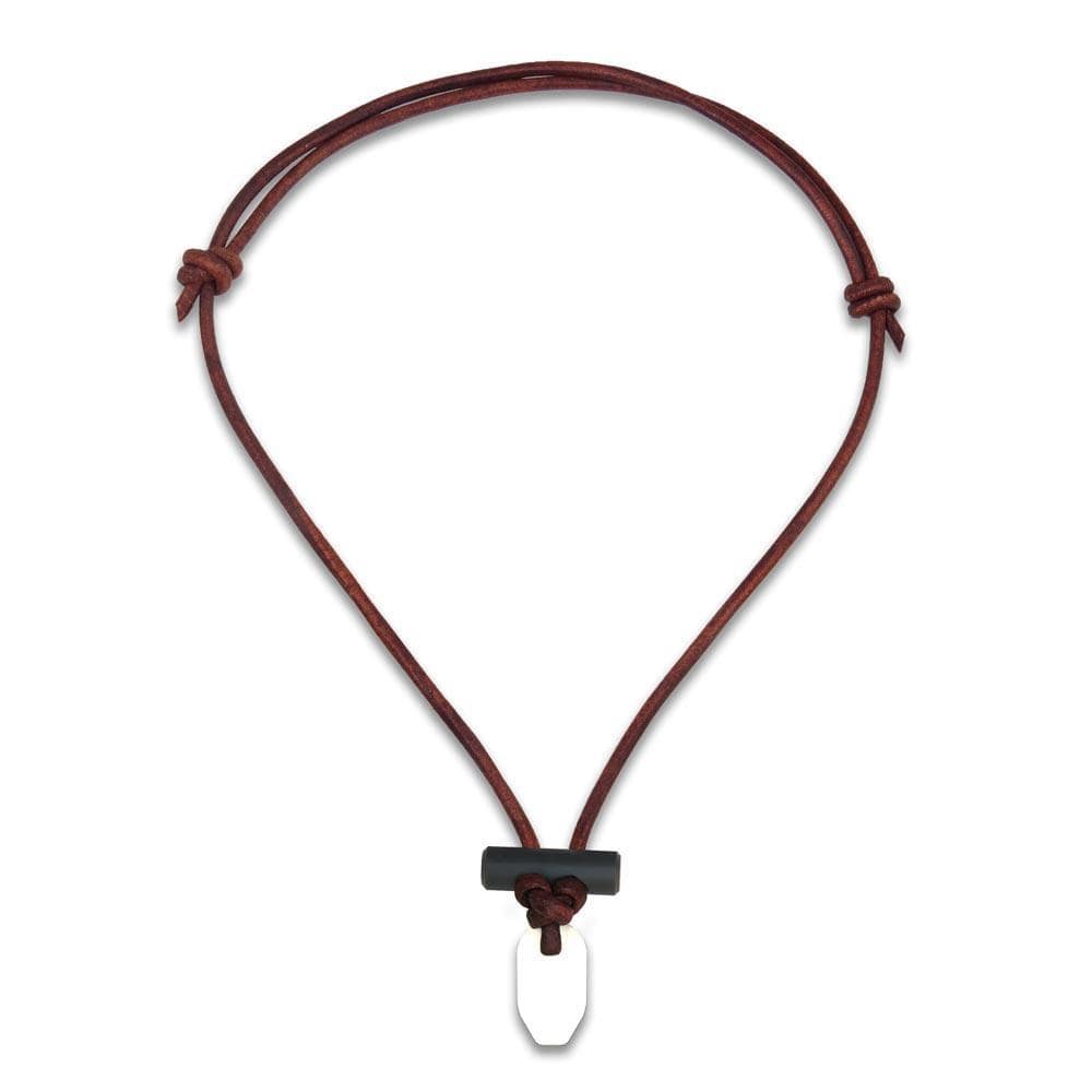 Fire Starter Leather Necklace